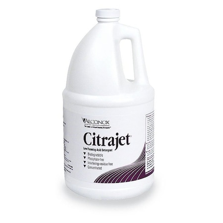 Alconox Citrajet Low Foaming Acid Cleaner, 1gal 114027